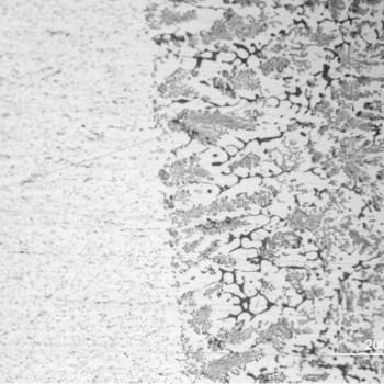 焊接接头宏观金相分析