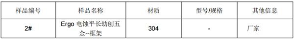 多功能刨丝器框架304不锈钢成分分析