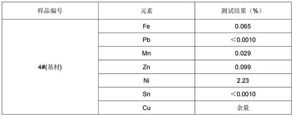 镍铜结构件G金成分测试 镍铜结构件G金成分测试