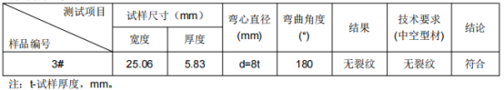 前端纵梁型材铝合金成分检测