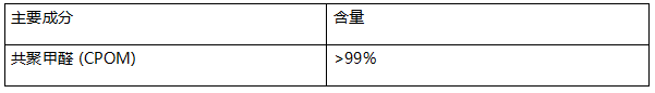 共聚甲醛 (CPOM)塑料成分分析 共聚甲醛 (CPOM)塑料成分分析