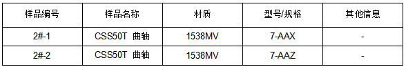 合金钢曲轴成分分析 合金钢曲轴成分分析