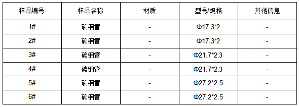 碳钢管牌号判定JIS G 3452-2004 碳钢管牌号判定JIS G 3452-2004