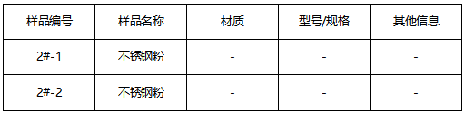 不锈钢粉成分分析 不锈钢粉成分分析
