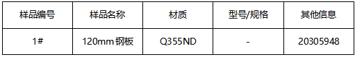 Q355ND钢板成分分析 Q355ND钢板成分分析