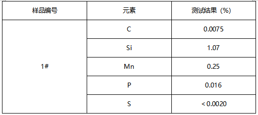 转子片成分分析-维氏硬度测试 转子片成分分析-维氏硬度测试