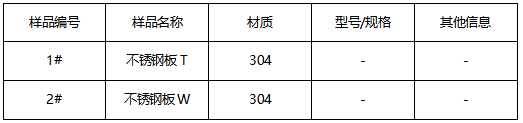 304不锈钢板牌号鉴定 304不锈钢板牌号鉴定