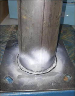 路灯底座焊接处检验-磁粉检测