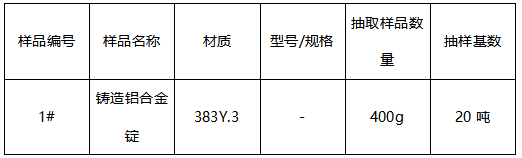 铸造铝合金锭-牌号鉴定GB/T 8733-2016 铸造铝合金锭-牌号鉴定GB/T 8733-2016