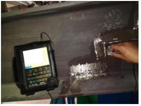 Q235B公共支架超声波检测