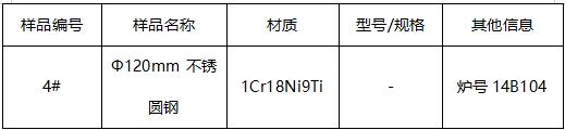 不锈圆钢成分分析 不锈圆钢成分分析