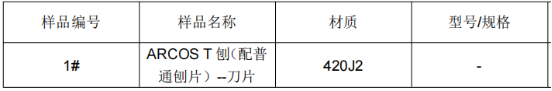 刨丝刀420J2不锈钢成分分析 刨丝刀420J2不锈钢成分分析