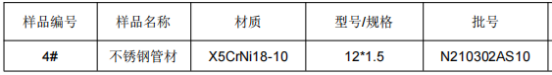 无缝不锈钢管材成分分析