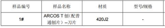 刨丝刀420J2不锈钢成分分析 刨丝刀420J2不锈钢成分分析