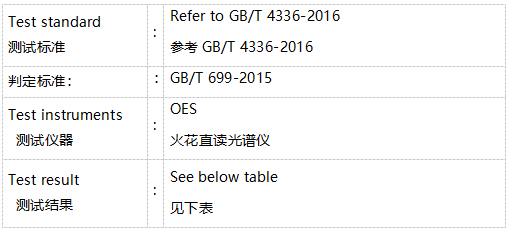 45#齿圈成分检测 45#齿圈成分检测
