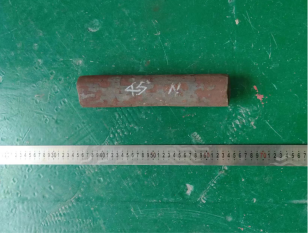 45＃正火锻件成分分析-拉伸测试