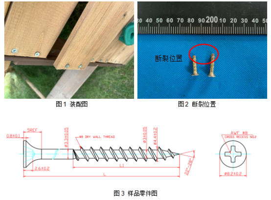 彩锌喇叭钉失效分析 彩锌喇叭钉失效分析