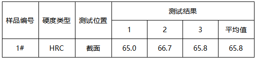 钢锻洛氏硬度测试 钢锻洛氏硬度测试