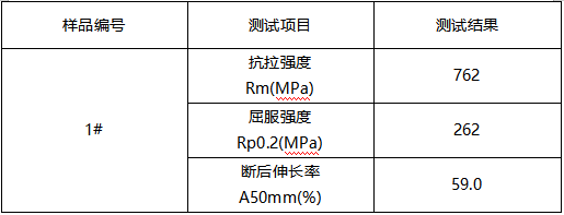 不锈钢无缝管成分分析-力学性能测试