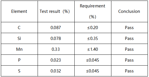Q235B钢成分分析-拉伸测试