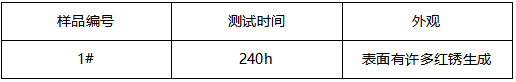 销轴中性盐雾测试 销轴中性盐雾测试