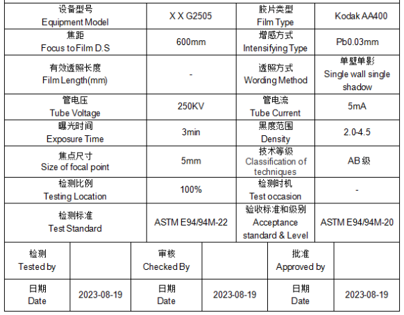 压铸件X-射线检测 压铸件X-射线检测
